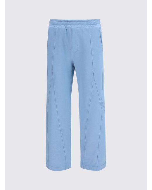 Dolce & Gabbana Blue Dolce &Amp Gabbana Cotton Jogging Trousers for men
