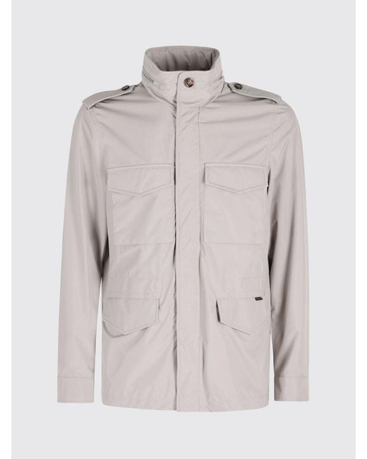 Moorer Natural Denver-Stp Polyester Parka for men