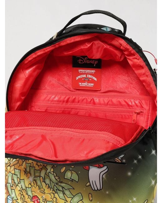 Sprayground Multicolor Hokusai Money Wave Graphic Print Backpack With Laptop Pocket for men