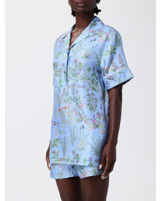 Gucci Blue Shirt Gnawed