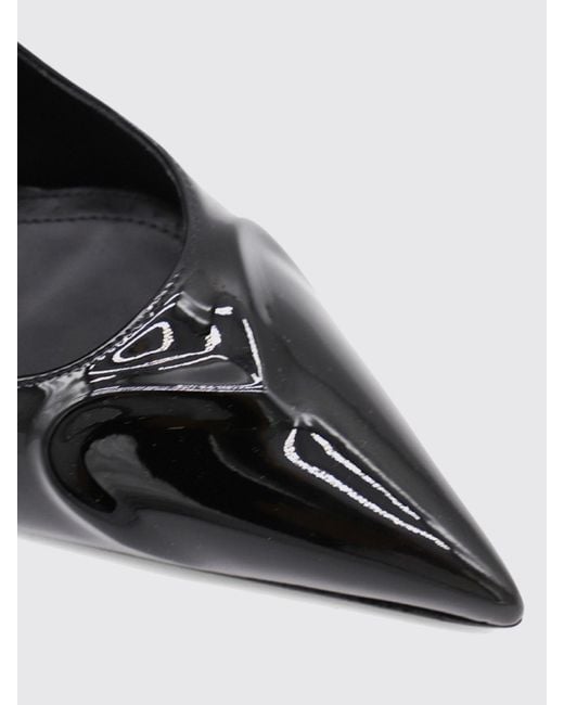 Alaïa Black 90 Pumps Aus Lackleder