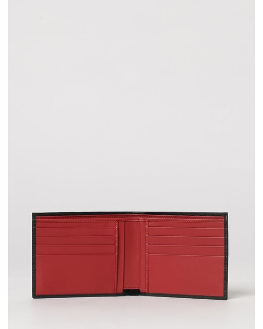 Ferragamo White Gancini Embossed Leather Wallet for men