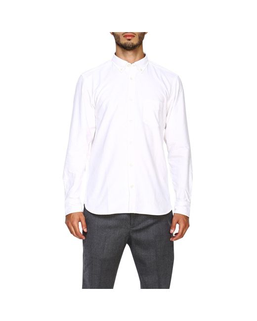 Burberry White Men's Shirt for men