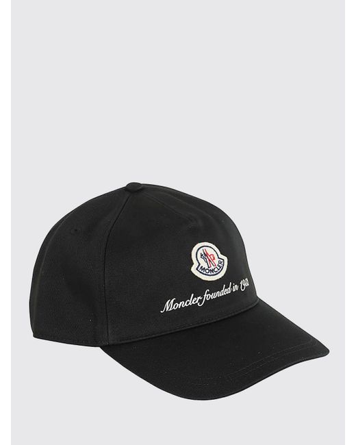 Cappello con logo di Moncler in Black da Uomo