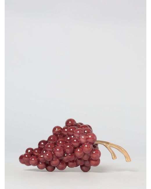 Cult Gaia Red Grape Resin Clutch