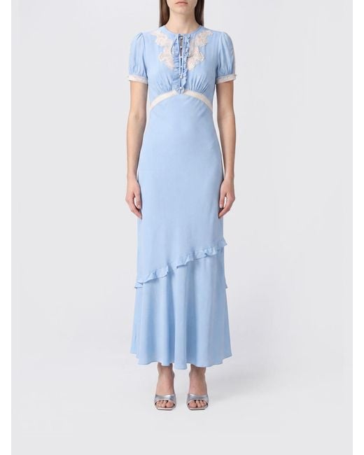 Self-Portrait Blue Dress