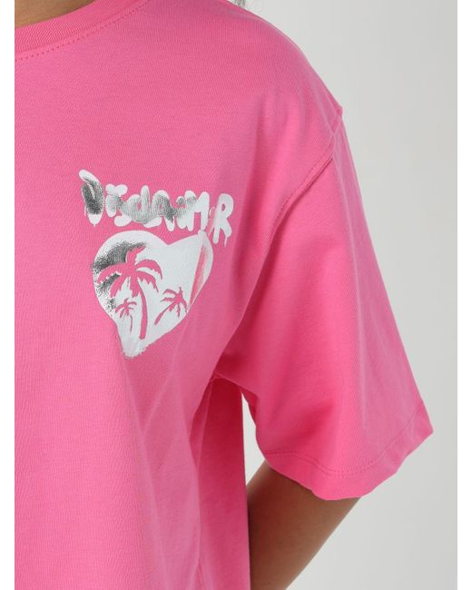 DISCLAIMER Pink T-shirt