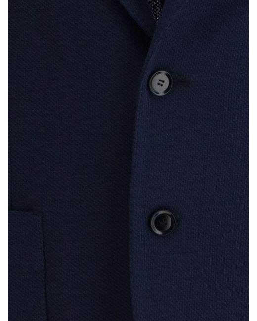 Brioni Blue Single Breasted Blazer for men