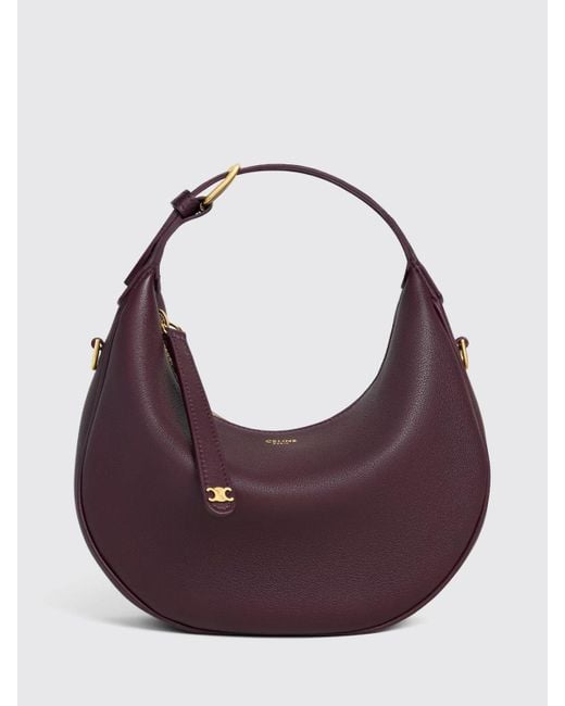 Céline Purple Shoulder Bag