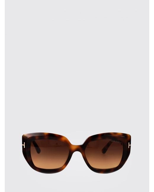 Tom Ford Brown Ft1192 Saltzman Acetate Sunglasses By