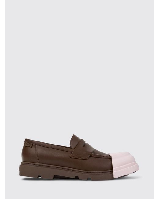 Camper Brown Junction Leather Loafer for men