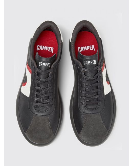 Camper White Pelotas Soller Leather Sneakers for men