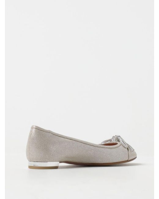 Aquazzura Ballet Pumps in White Lyst