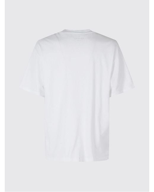 Edwin White Basic Cotton T-Shirt for men