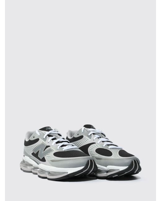 New Balance White Abzorb 2000 Mesh And Rubber Sneakers for men