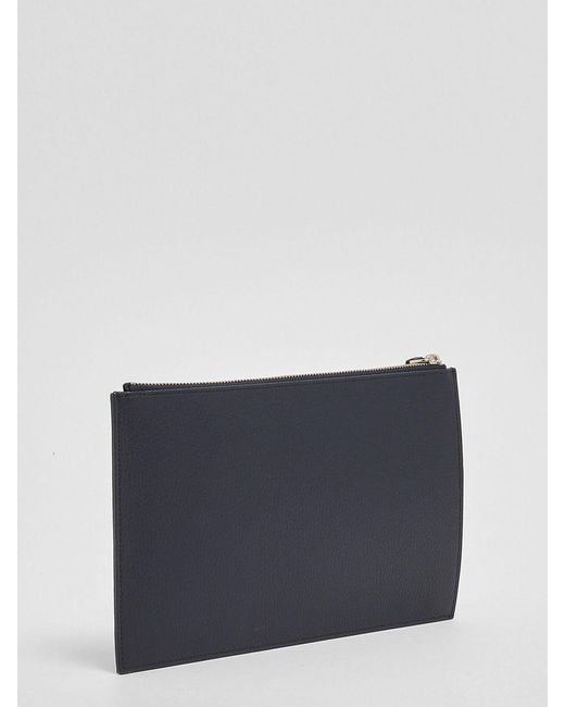 Pochette Micron di Orciani in Blue da Uomo