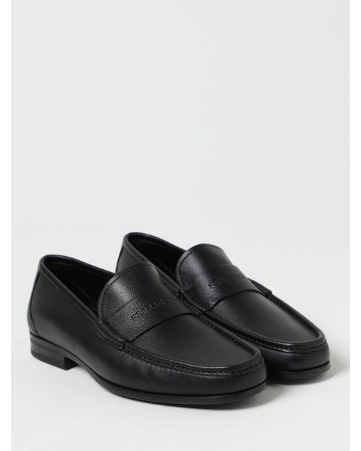 Ferragamo Black Shoes for men