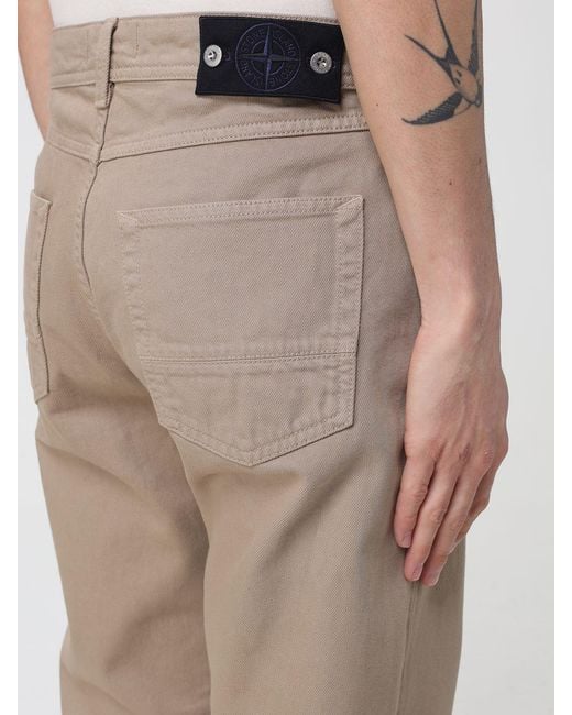 Stone Island Natural Regular Fit Jeans for men