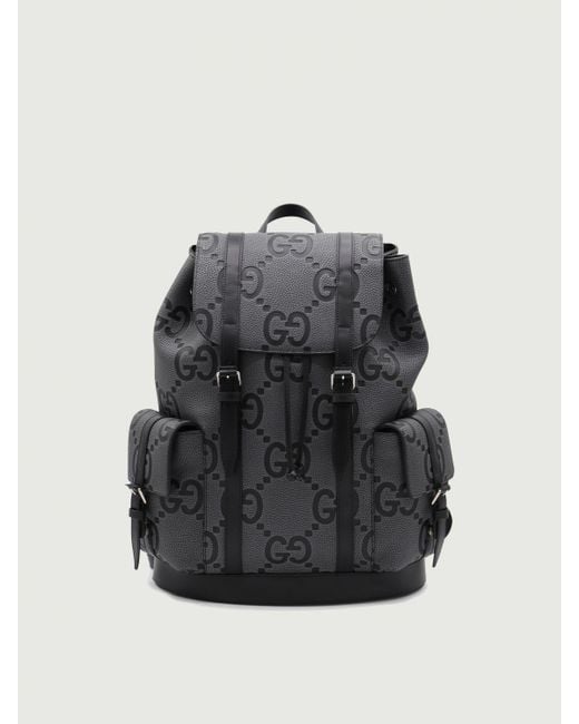 Zaino Jumbo Gg di Gucci in Black da Uomo