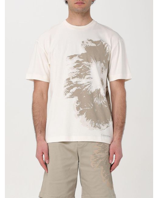 Calvin Klein Natural T-shirt for men