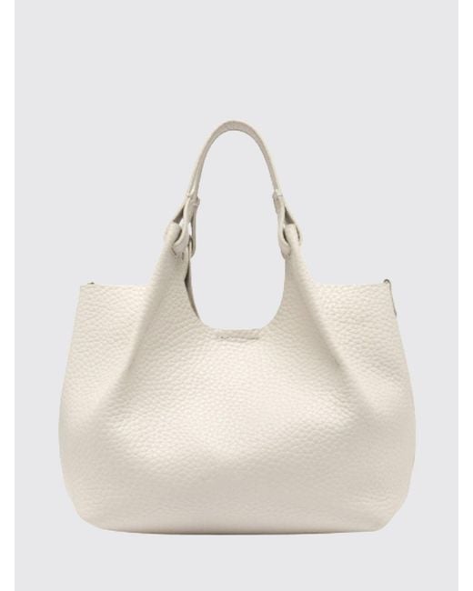 Gianni Chiarini Natural Dua Hammered Leather Bag