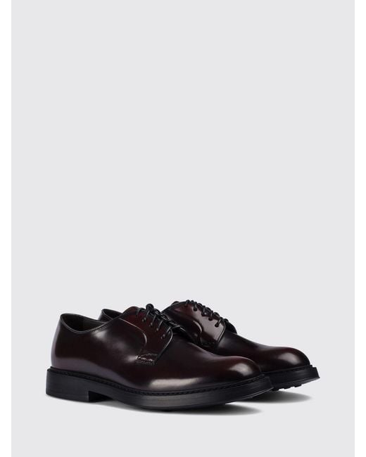 Doucal's White Brogue Shoes for men