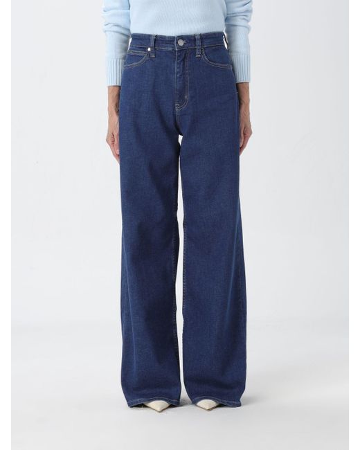 Jeans in denim di Calvin Klein in Blue