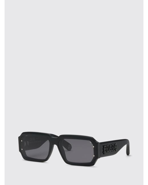 Philipp Plein Gray Master Acetate Sunglasses for men