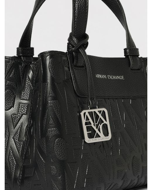 ARMANI EXCHANGE Black Shoulder Bag