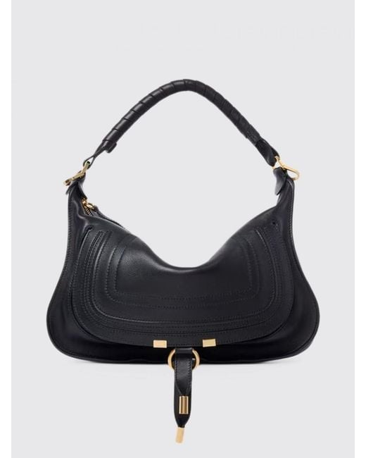 Chloé Black ChloÉ Marcie Small Ledertasche