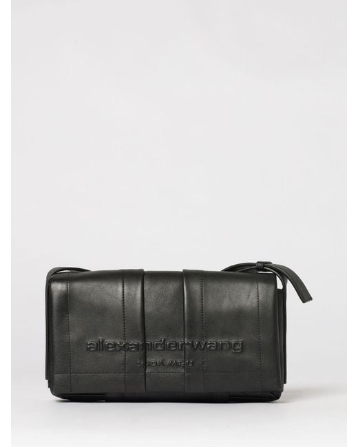 Alexander Wang Gray Leather Bag