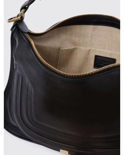 Chloé Black ChloÉ Marcie Small Ledertasche