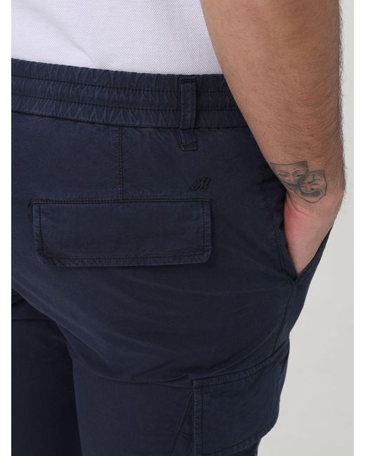 Mason's Blue Cargo Trousers for men