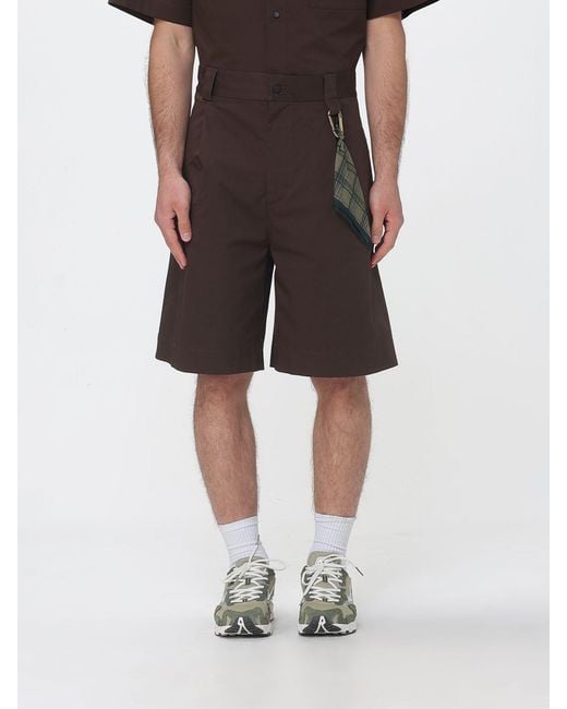 DARKPARK Brown Cotton Shorts for men