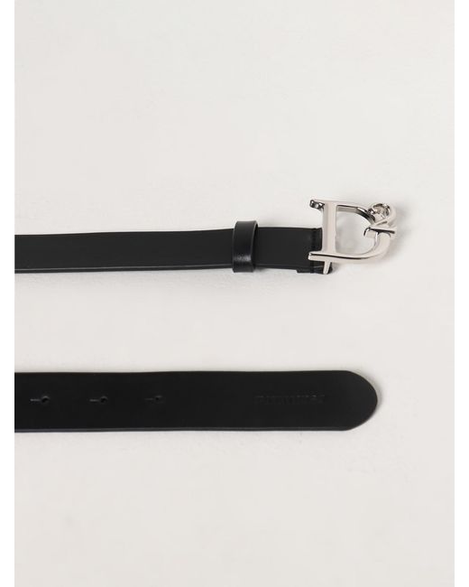 DSquared² Black Gürtel Damen