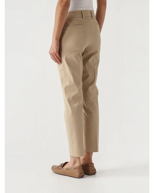 PT Torino Natural Cotton Slim Trousers