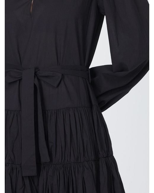 Liu Jo Black Cotton Mini Dress