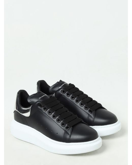 Sneakers in pelle di Alexander McQueen in Black
