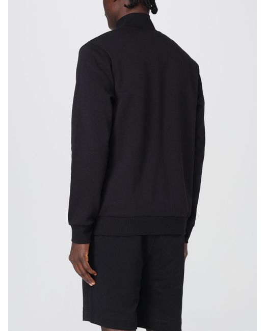 Felpa Con Zip di Boss in Blue da Uomo