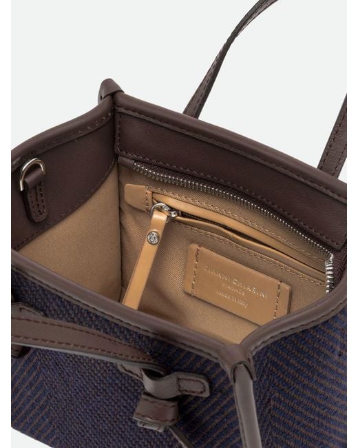 Borsa Mini Donna di Gianni Chiarini in Blue