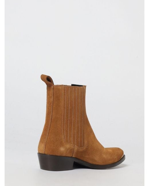 Isabel Marant Brown Slip-On Boots