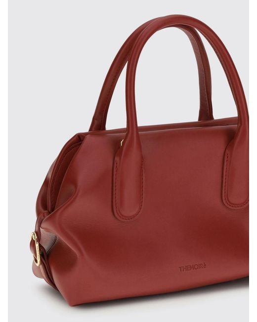 THEMOIRÈ Red ThemoirÈ Talia Trunk Small Vegan Leather Bag