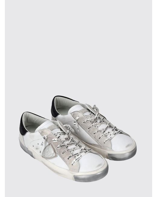 Philippe Model White Prsx Sneakers By