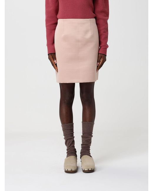 Chloé Pink ChloÉ Crêpe Mini Skirt