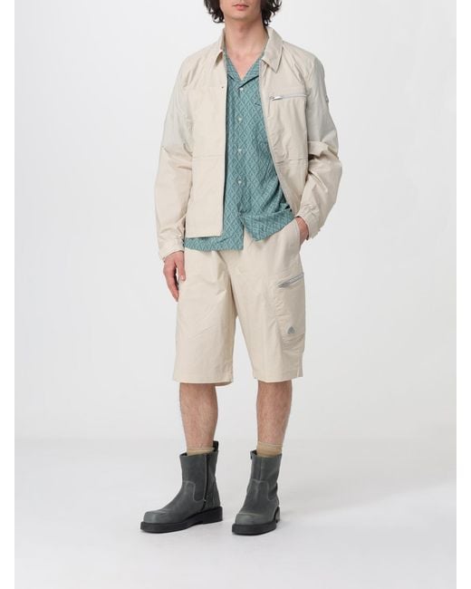 Moose Knuckles Natural Top Flight Cargo Shorts for men