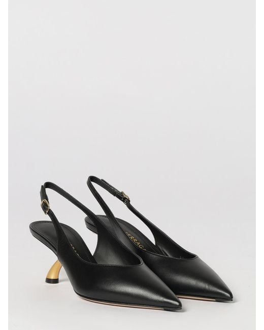 Ferragamo Black Shoes