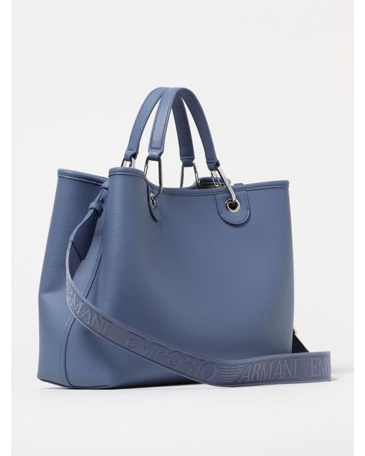 Emporio Armani Blue Shoulder Bag
