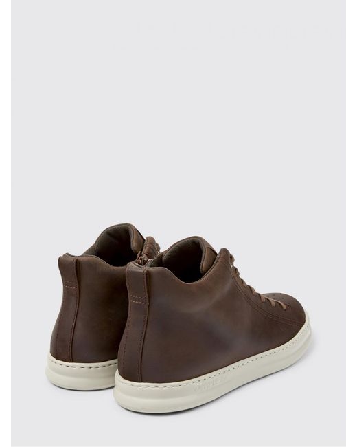 Camper Brown Runner Ankle Boots for men