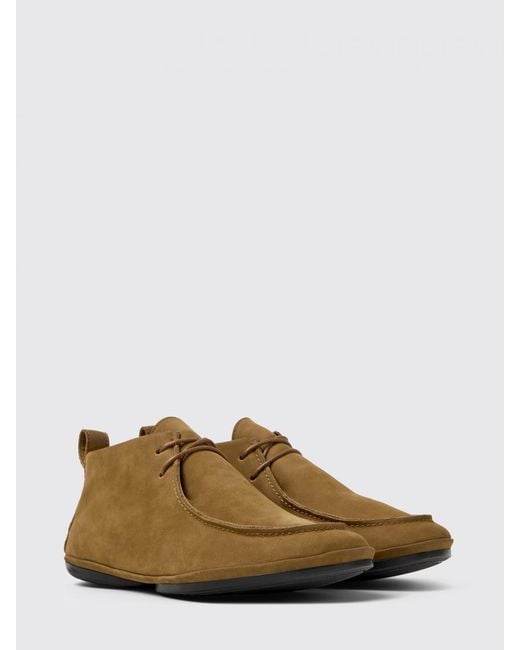 Camper Brown Right Nina Ankle Boot