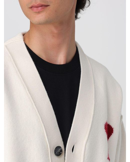 AMI Strickjacke Herren in White für Herren